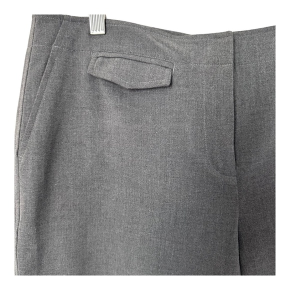 Boston Proper Women's Grey Capri Dress Pants Size 12 - Picture 4 of 11
